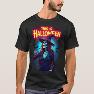 T-shirt Joyeuse nuit d'Halloween conception d'IA cool