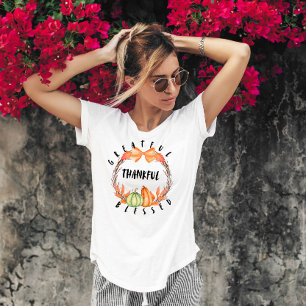 T-shirt Joyeuse récolte de Thanksgiving