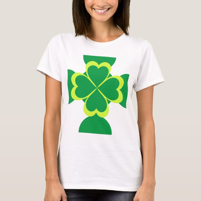 T-shirt Joyeuse Saint-Patrick! (Devant)