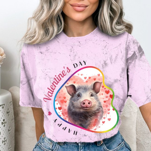 T-shirt Joyeuse Saint-Valentin - Embrace de Chérie (Créateur téléchargé)