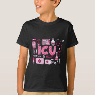 T-shirt Joyeuse Saint-Valentin infirmière en soins intensi
