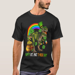 T-shirt Joyeuse St Pat Trex Fête Dino St Patrick Fête Tout