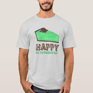 T-shirt Joyeuse tarte à sauterelle verte St. Patrick's Day