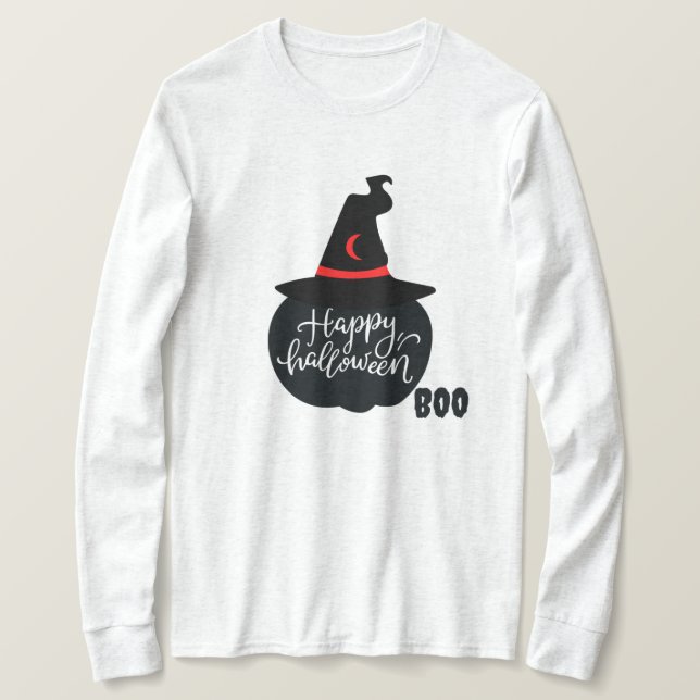 T-shirt Joyeuses femmes de Boo Halloween (Design devant)