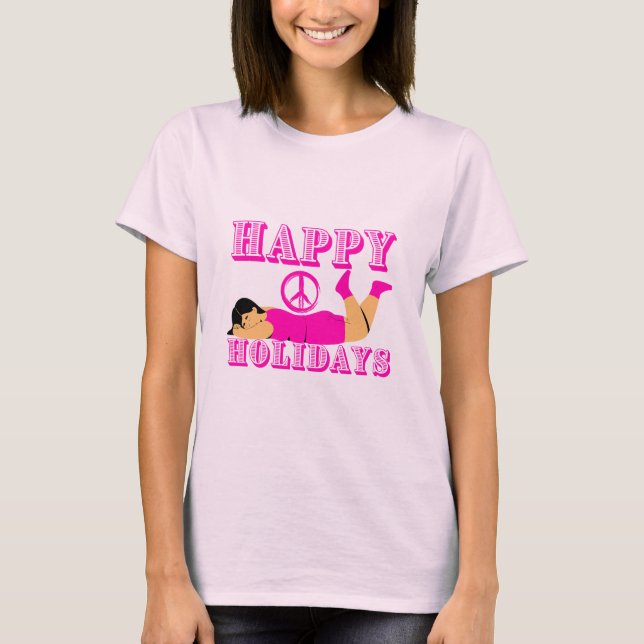 T-shirt Joyeuses fêtes (Devant)
