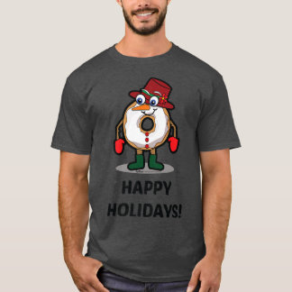 T-shirt Joyeuses fêtes Noël Donut