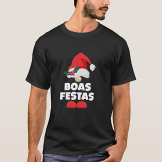 T-shirt Joyeuses Fêtes Portugal Portugais Joyeux Noël