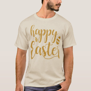T-shirt Joyeuses Pâques Impression Graphique Classique