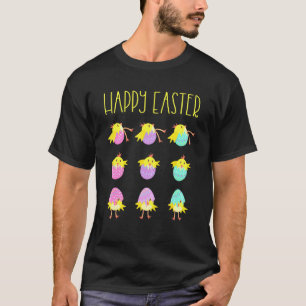 T-shirt Joyeuses Pâques Poulets Hommes Femmes Enfants Garç