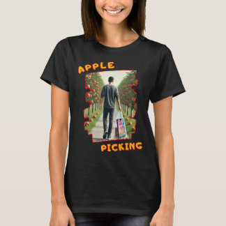 T-shirt Joyeuses Pics, Plaisir des vergers, Pomme intellig