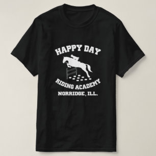 T-shirt Joyeuses Tables de Jour, Riding Academy, Norridge,