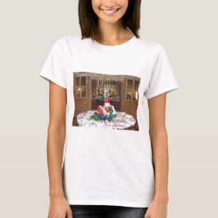 T-shirt Joyeuses vacances de Noël loin de la maison Inspir