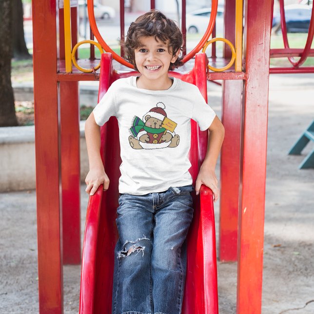 T-shirt Joyeuses vacances Ours de Noël (Créateur téléchargé)