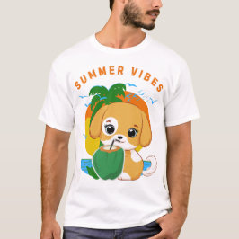 T-shirt Joyeuses vacances Vibes d'été
