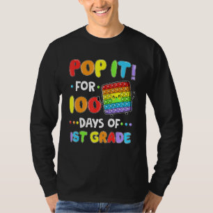 T-shirt Joyeux 100 Jours De 1Ere Année Garçons Fidget Pop 
