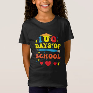 T-Shirt Joyeux 100 jours de cadeaux scolaires