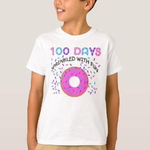 T-shirt Joyeux 100 Jours de l'école amusante parsemé de