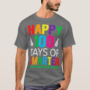 T-shirt Joyeux 100 Jours D'Éclairage Retour À