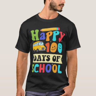 T-shirt Joyeux 100 jours d'école 100 jours de chargement 1