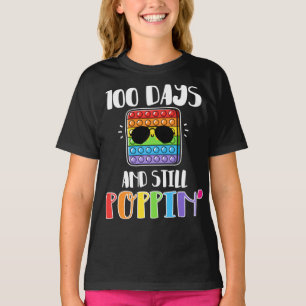T-shirt Joyeux 100 Jours D'École Et Toujours Poppin 100E J