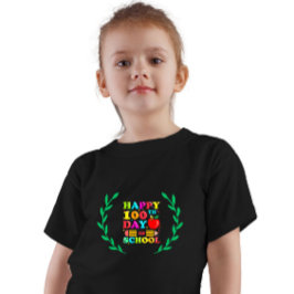 T-Shirt Joyeux 100 jours d'école ! Fête de l'enfant