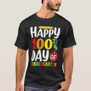 T-shirt Joyeux 100 jours d'école garçons filles maternelle