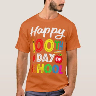 T-shirt Joyeux 100 Jours Smarter Joyeux 100E Jour D'École