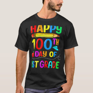 T-shirt Joyeux 100e Jour de 1ère année Étudiants de 1re an