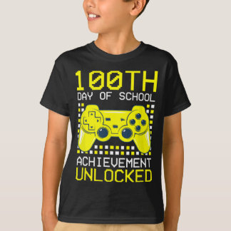 T-shirt Joyeux 100e Jour De Réussite De L'École Déverrouil