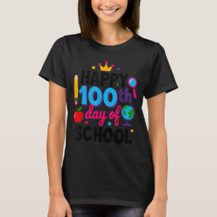T-shirt Joyeux 100e jour d'école 100 jours plus intelligen