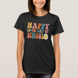 T-shirt Joyeux 100e jour d'école maternelle professeur Stu