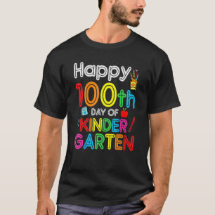 T-shirt Joyeux 100E Jour D'Enseignant Ou D'Étudiant De Mat