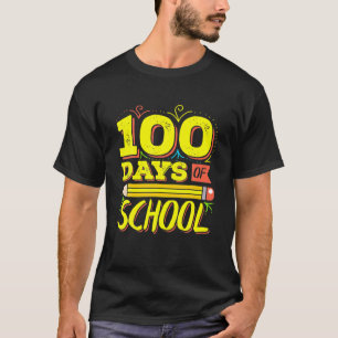 T-shirt Joyeux 100E Jour D'Équipement Scolaire Pour La Mat