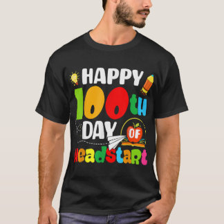 T-shirt Joyeux 100ème Jour de Headstart 100 jours de l'éco
