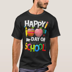 T-shirt Joyeux 100ème Jour de l'école 100 Jours de fille d