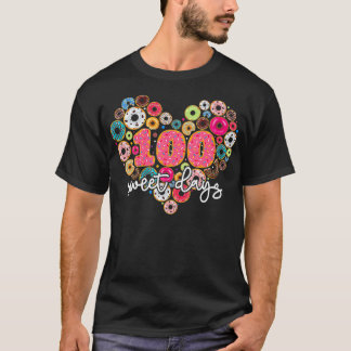 T-shirt Joyeux 100ème Jour De L'École Dents 100 Jours Doux