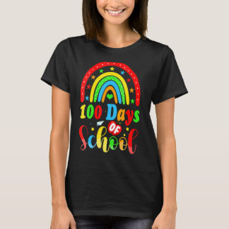 T-shirt Joyeux 100ème Jour De L'École Enseignant Enfants 1