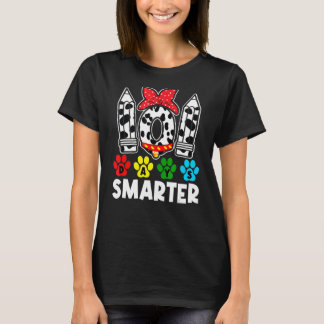 T-shirt Joyeux 101 Jours École Mignonne Amoureux des chien