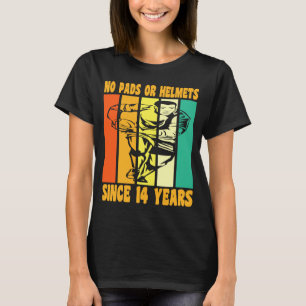 T-shirt Joyeux 14 Anniversaire 14 Anniversaire Rugby Vinta