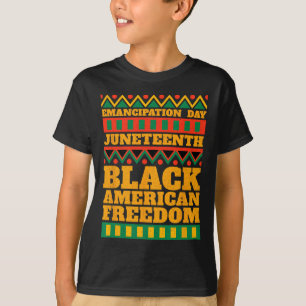 T-shirt Joyeux 1865, 1865, fête l'Émancipation Jour B