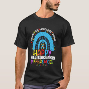 T-shirt Joyeux 1er Jour de l'Acceptation des Différences S