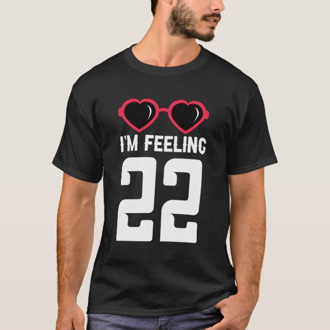 T-shirt Joyeux 22E Je Me Sens 22 (Devant)