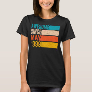 T-shirt Joyeux 23e anniversaire fête 23 ans Awesome Sinc