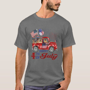 T-shirt Joyeux 4 Juillet Berger Allemand