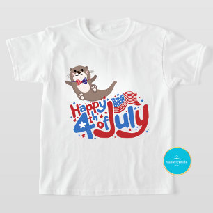 T-Shirt Joyeux 4 juillet Famille, Famille Matchin