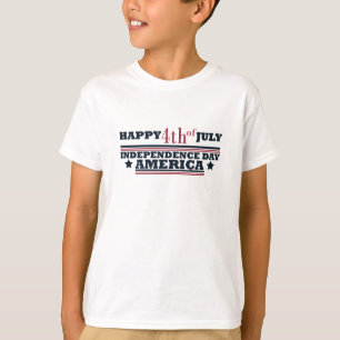 T-shirt Joyeux 4 juillet fête de l'indépendance Amérique
