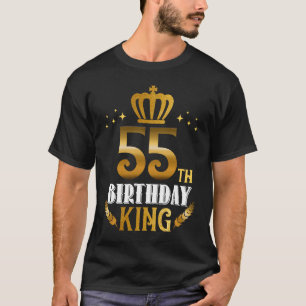 T-shirt Joyeux 55 ans Anniversaire King 55e Anniversaire C