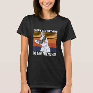 T-shirt Joyeux 5 Anniversaire À Ma Citation Française Pour