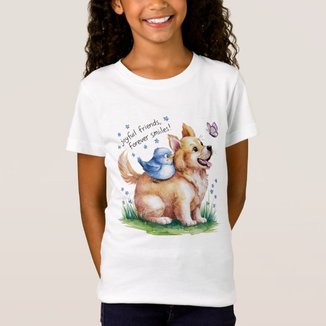 T-Shirt Joyeux amis, Forever Smiles Événement national Chi (Devant)