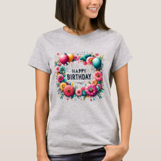 T-shirt Joyeux anniversaire